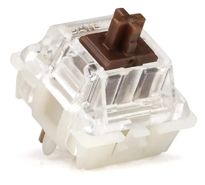 gateron silent brown tactile switches 55g quiet click high quality