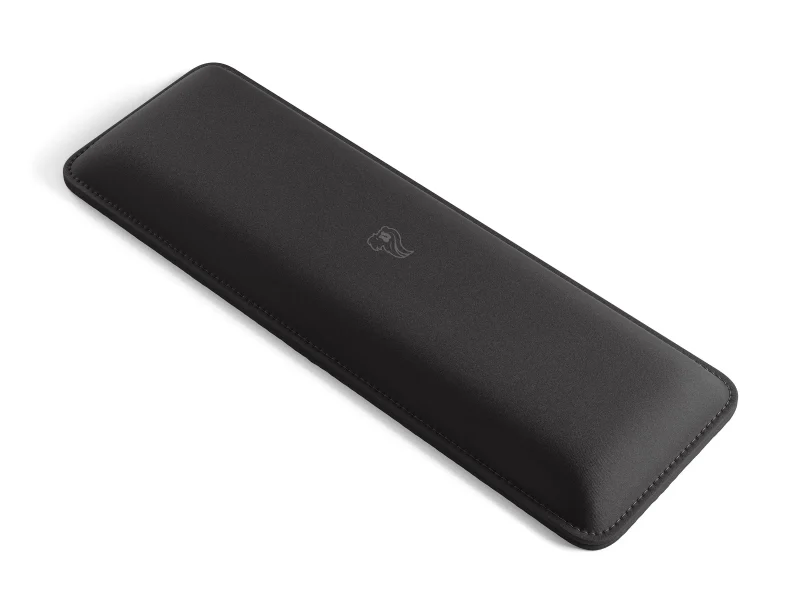 glorious black padded wrist rest for pc compact stealth design