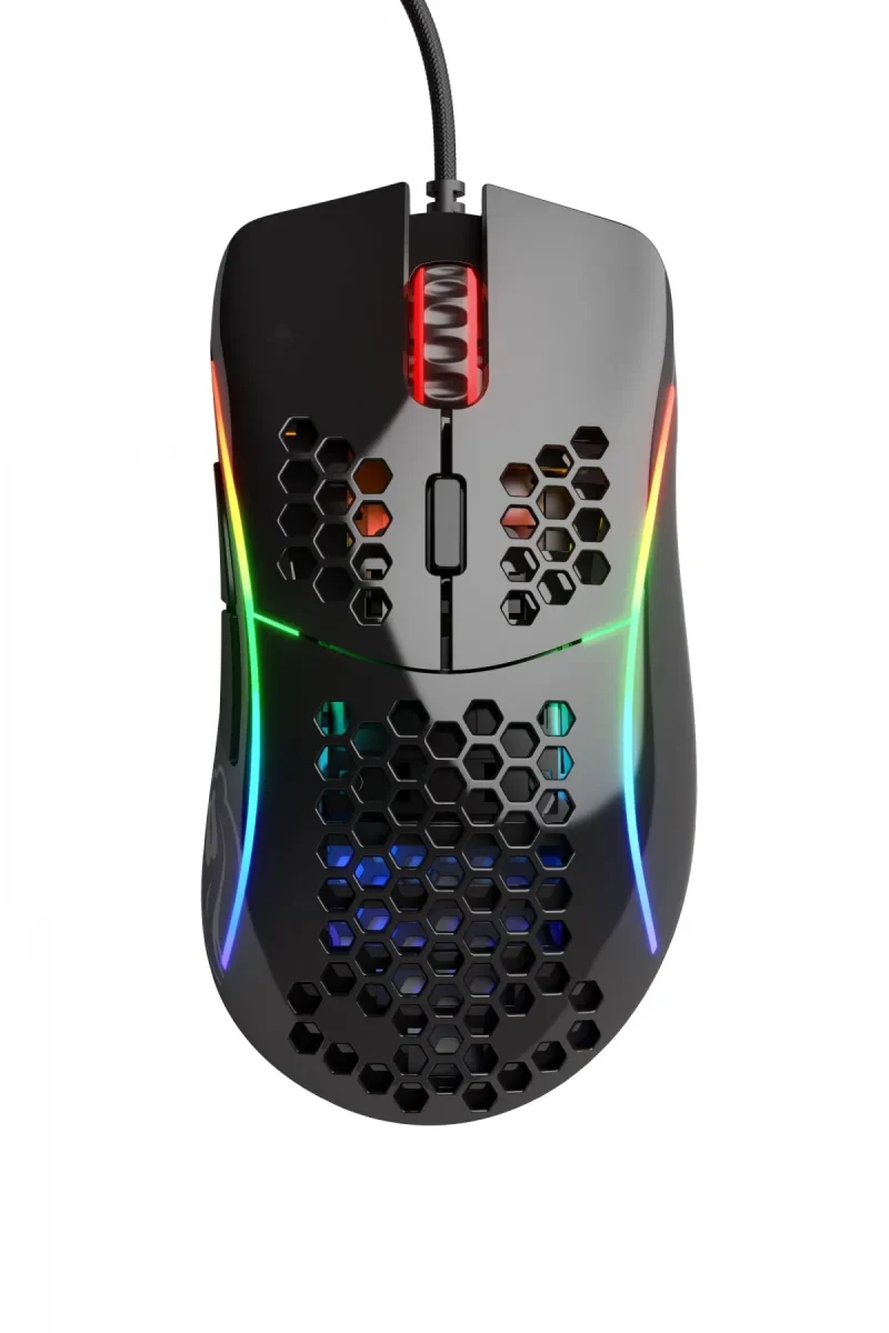 glorious model d black rgb wired mouse