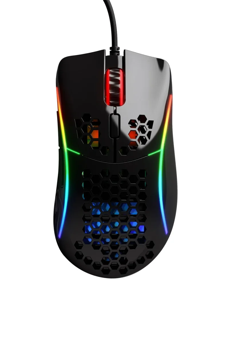 glorious model d minus black rgb wired mouse