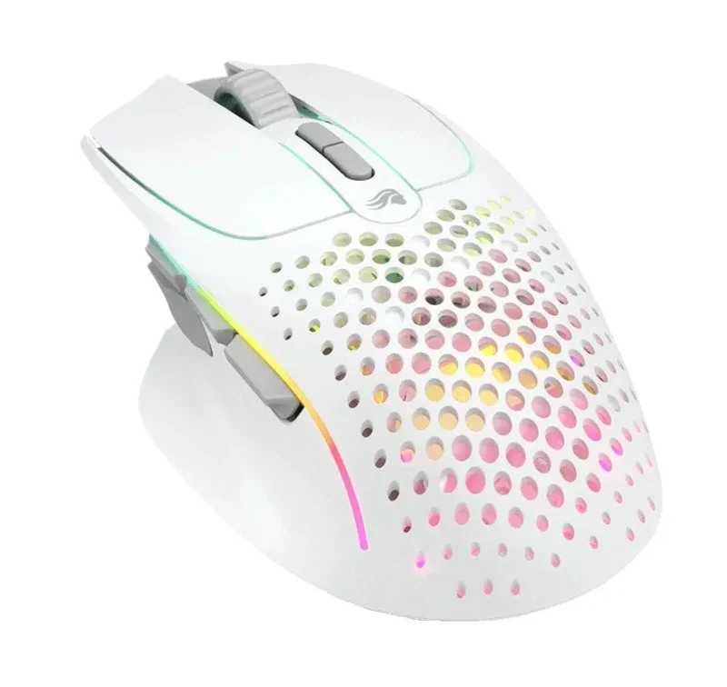 glorious wireless rgb mouse matte white