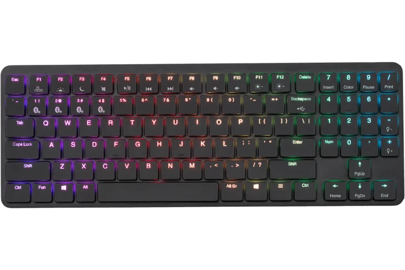 hexgears x 1 tkl rgb bluetooth mechanical keyboard