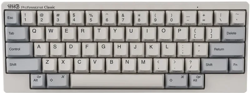 hhkb classic 60 topre keyboard 45g pbt