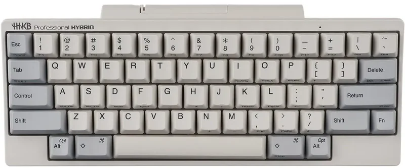 hhkb hybrid 60 bluetooth keyboard with 45g topre switches