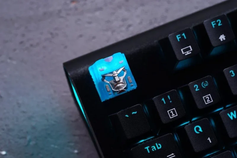 hkp overlord ice blue artisan keycap