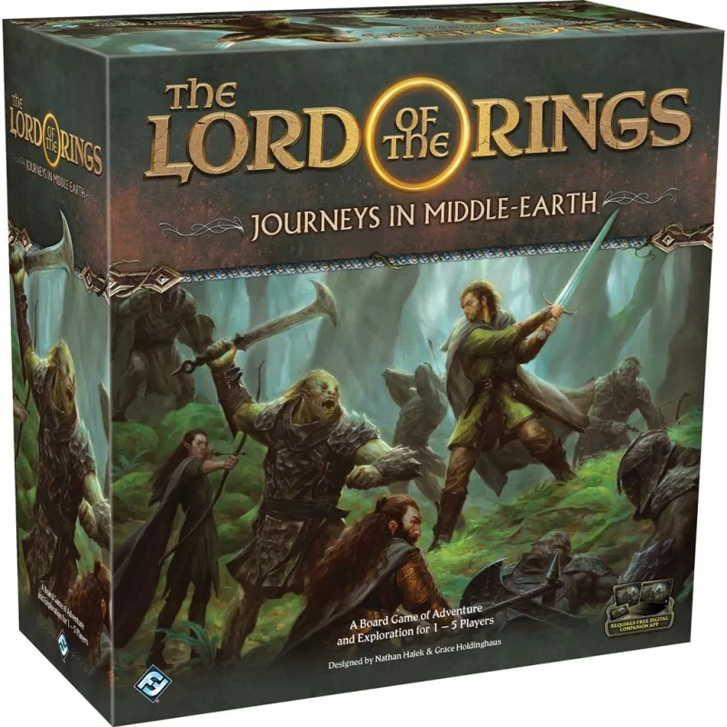 journey through middle earth lotr board game