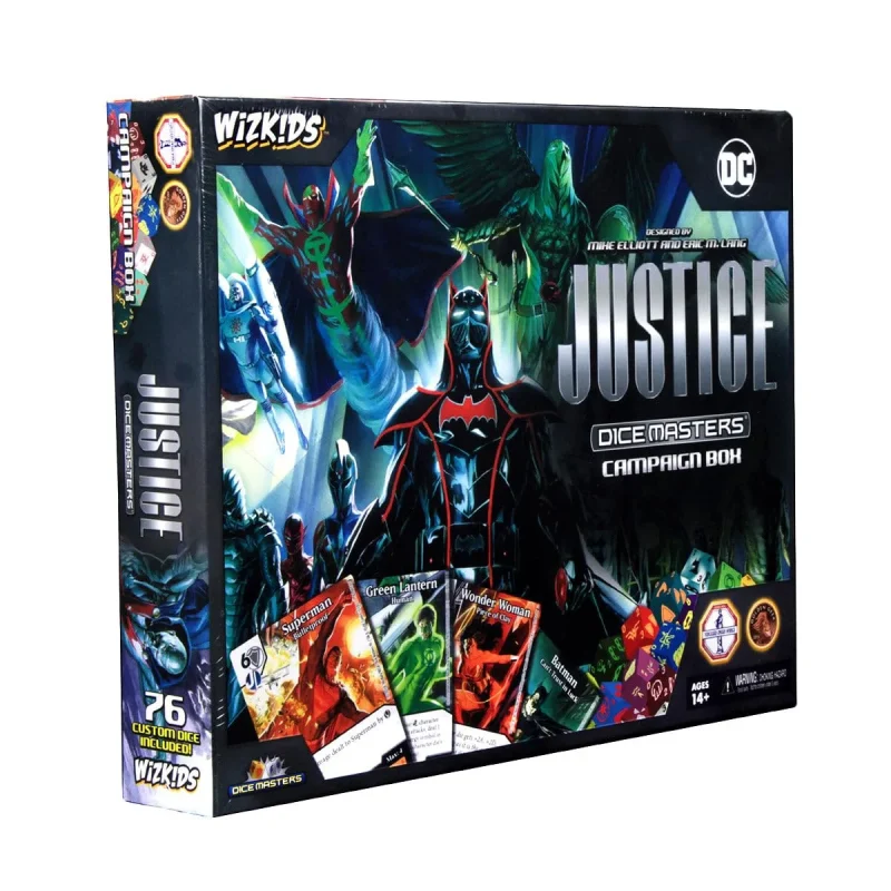 justice campaign box for dc dice masters