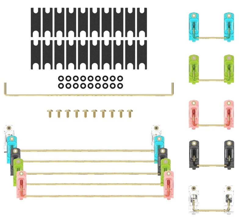 kbdfans dyboox pcb mount screw in stabilizers kit