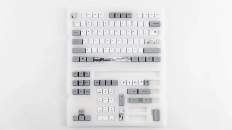 kbparadise 113 key oem dye sub pbt keycap set