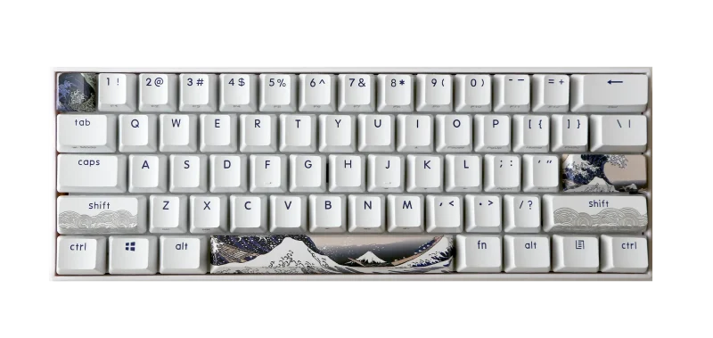 kbparadise v60 great wave 60 hotswap mechanical keyboard