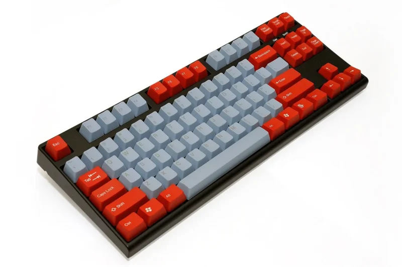 kbparadise v80 charcoal tkl double shot mech keyboard