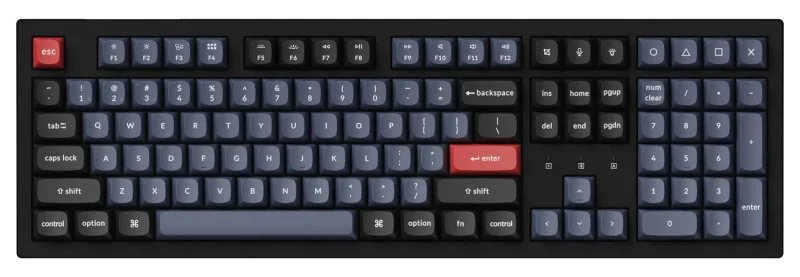 keychron k10 pro rgb bluetooth keyboard hotswap mac win compatible