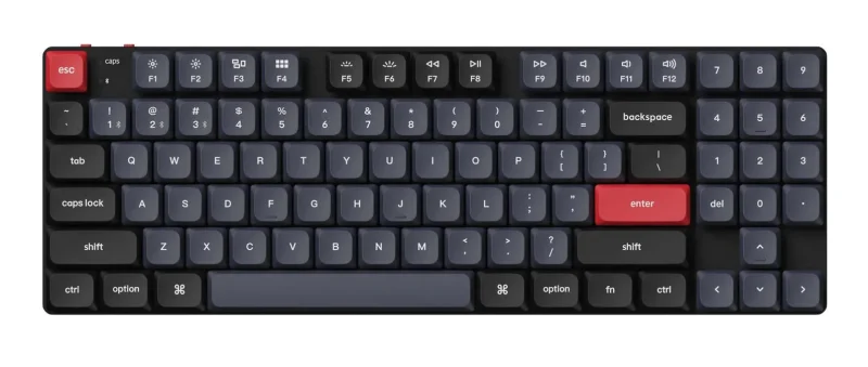 keychron k13 pro bluetooth rgb low profile keyboard for win mac