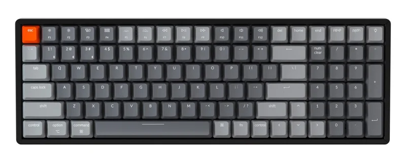 keychron k4 v2 rgb bluetooth mechanical keyboard hotswap win mac