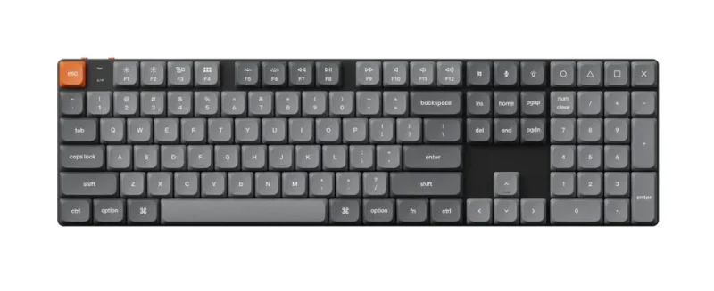 keychron k5 max rgb hotswap mechanical keyboard bluetooth 2 4ghz win mac