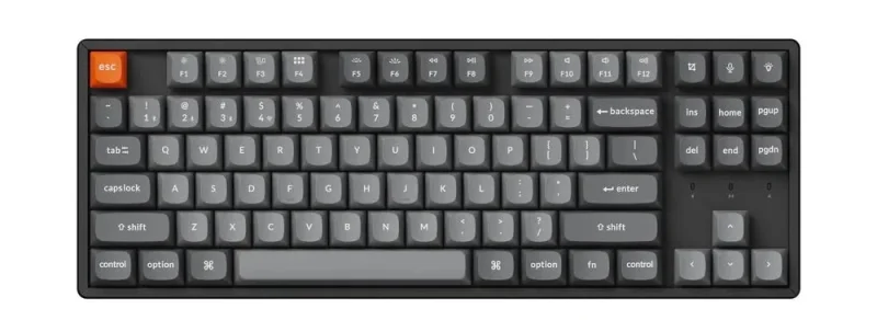 keychron k8 max wireless tkl keyboard