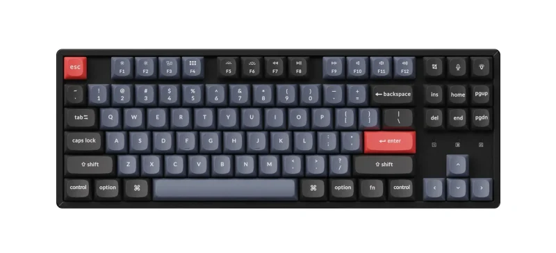 keychron k8 pro tkl hotswap bluetooth rgb mechanical keyboard