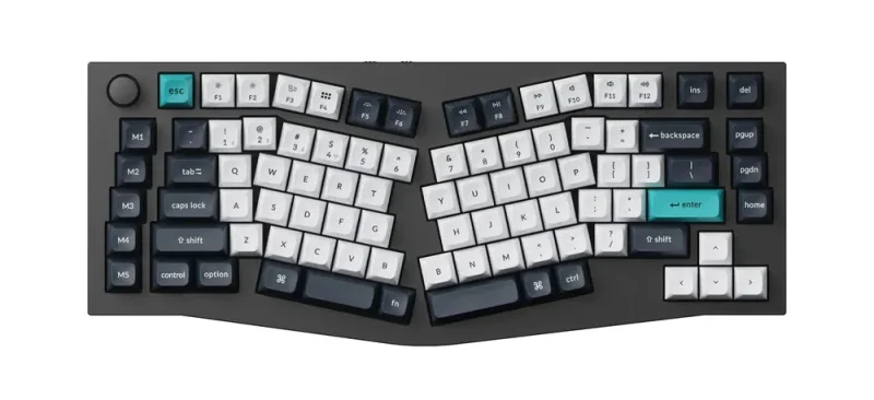 keychron q10 max alice 75 rgb hotswap wireless keyboard for win mac