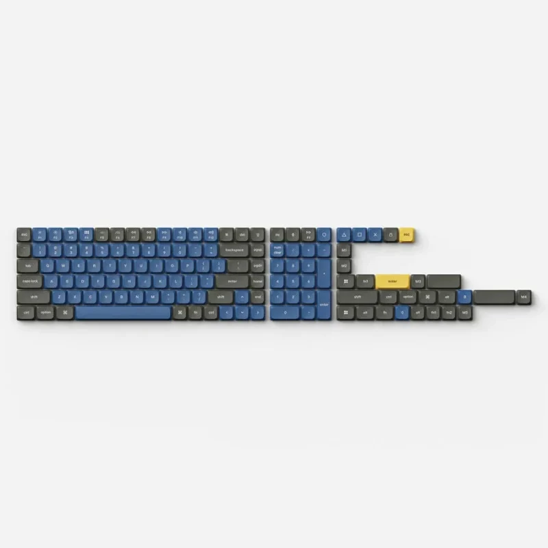 keychron royal 133 key pbt double shot lsa keycap set