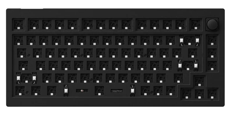 keychron v1 75 knob rgb mechanical keyboard win mac hotswap