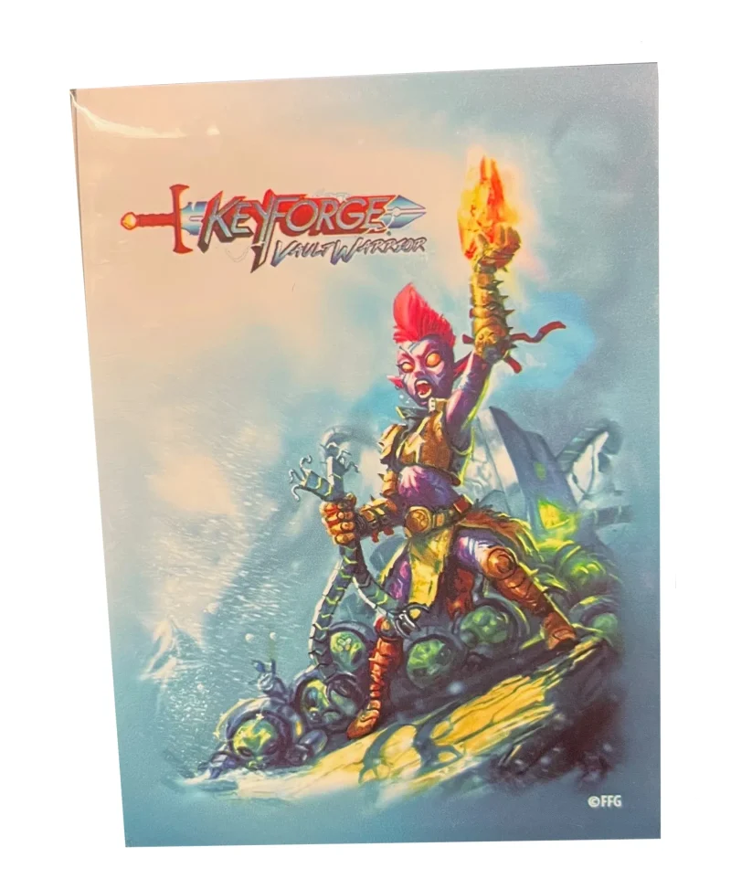 keyforge vault warrior art sleeves