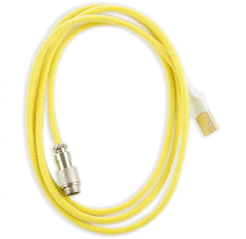 kraken aviator yellow usb keyboard cable