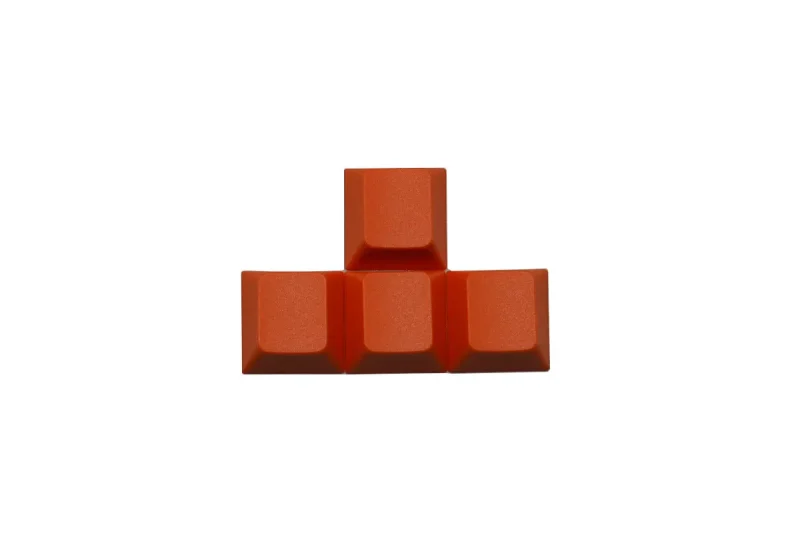 leopold cherry pbt keycap set orange arrows edition