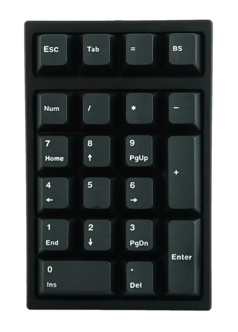 leopold fc210tp black numpad mechanical keyboard