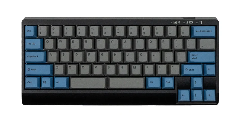 leopold fc650mds 65 blue grey pbt double shot mechanical keyboard