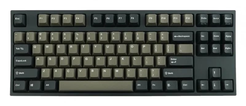 leopold fc750r dolch pd tkl mechanical keyboard double shot pbt