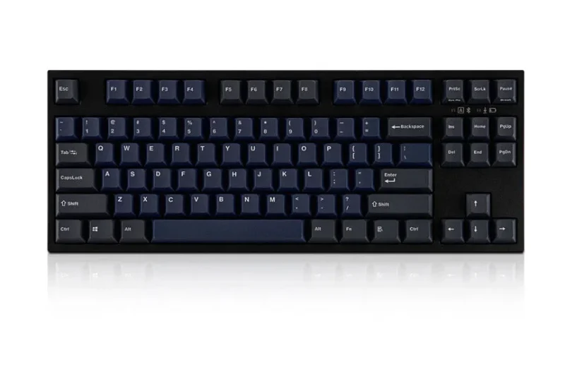 leopold fc750rbt navy blue tkl bluetooth mechanical keyboard