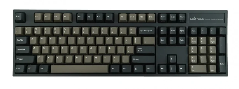 leopold fc900r dolch pd double shot pbt mechanical keyboard