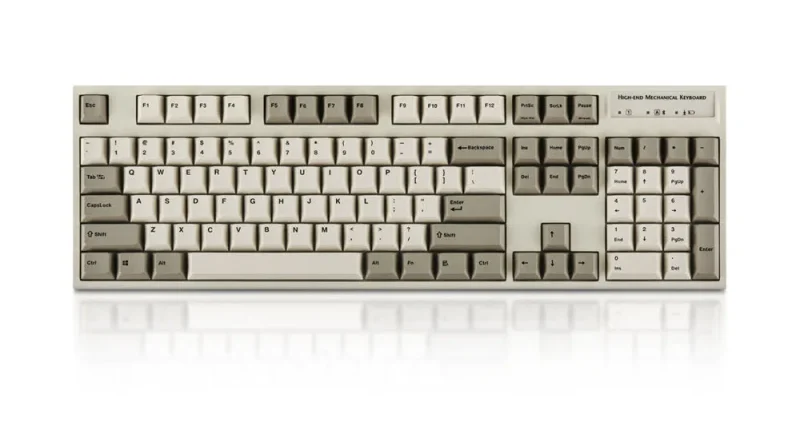 leopold np900rbt white bluetooth mechanical keyboard