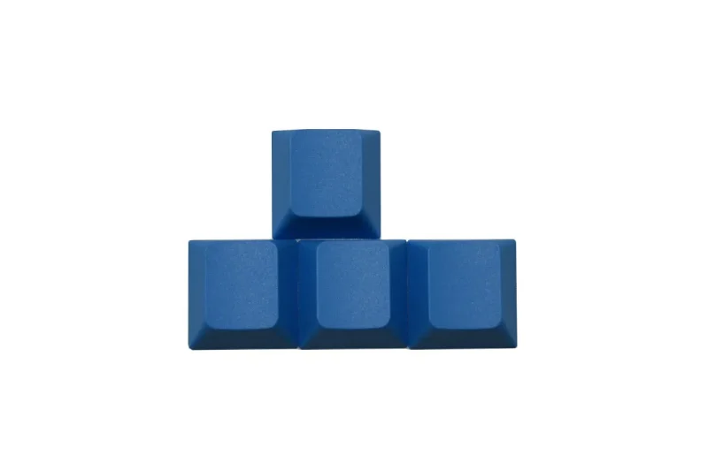 leopold wasd cherry pbt keycap set blue blank