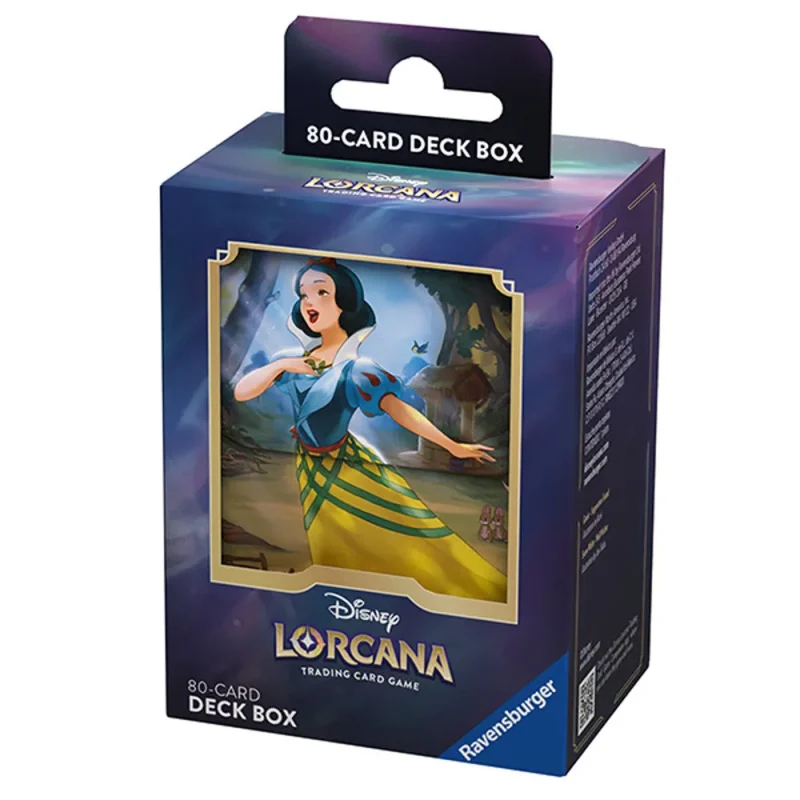 lorcana tcg deck box ursula s return snow white edition