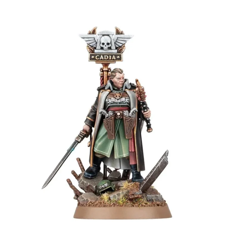 lord castellan ursula creed warhammer 40000 model