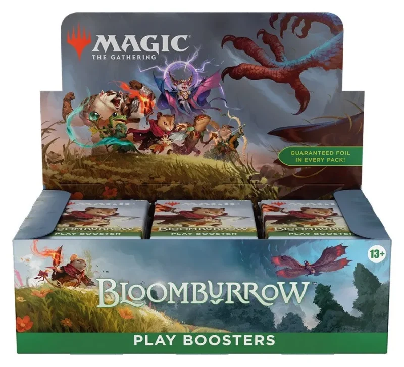 magic the gathering bloomburrow booster box exclusive play set