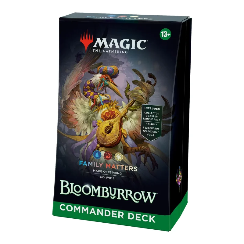 magic the gathering bloomburrow family matters commander deck