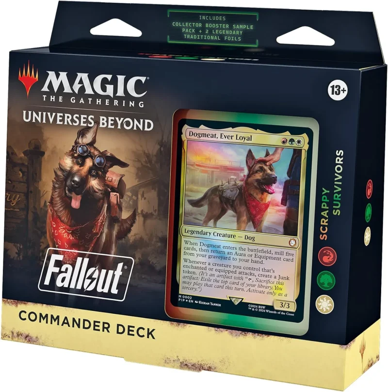 magic the gathering fallout commander deck scrappy survivors