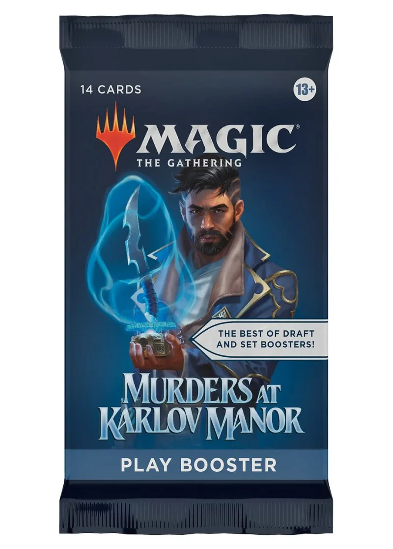 magic the gathering karlov manor murder mystery booster pack