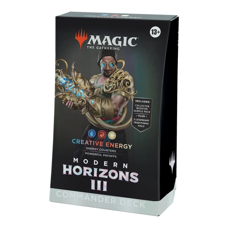 magic the gathering modern horizons 3 commander deck creative energy