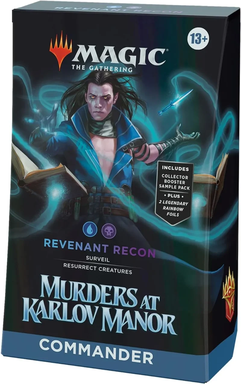 magic the gathering murders at karlov manor commander deck revenant recon