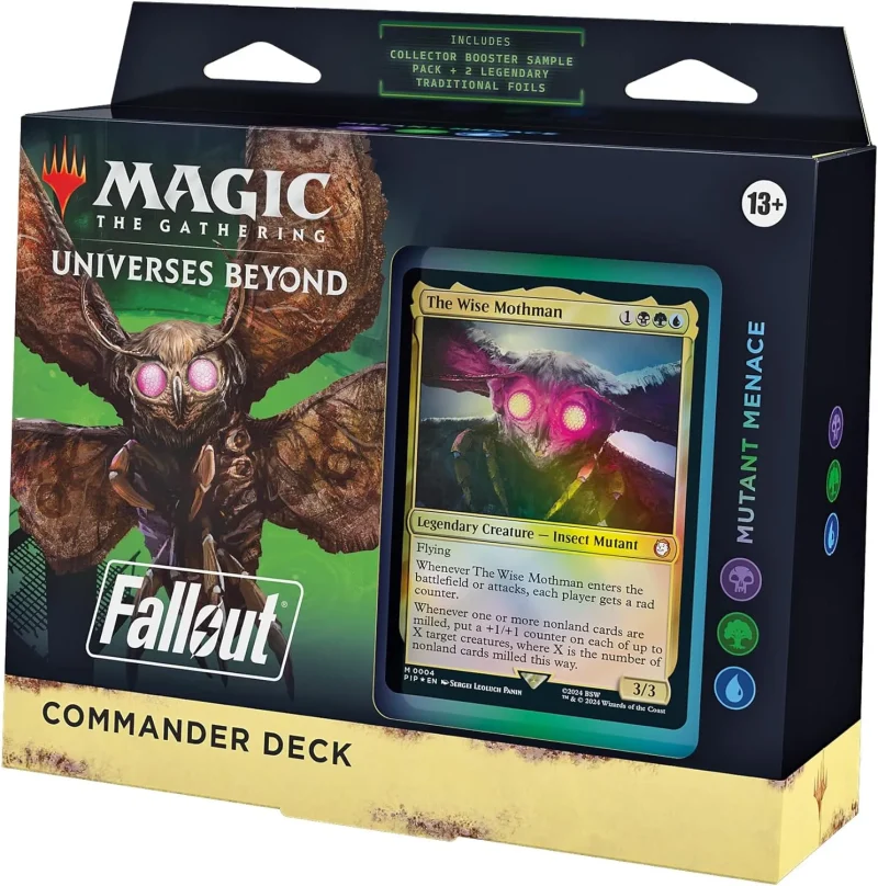 magic the gathering mutant menace fallout commander deck