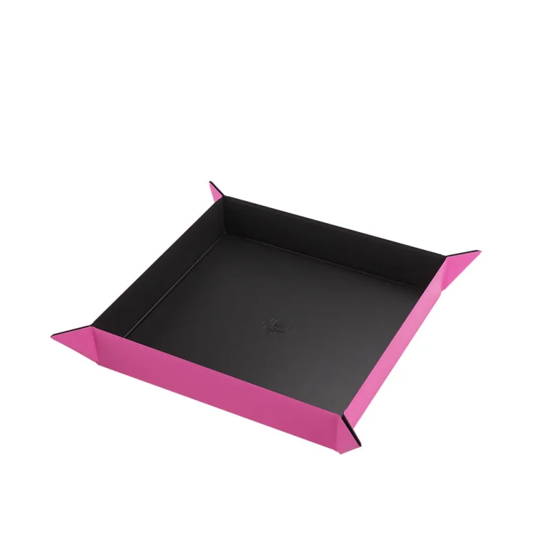 magnetic dice tray black pink