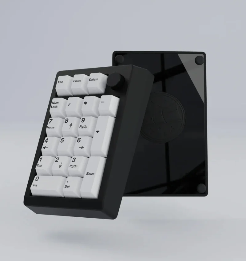 meletrix zoompad wireless aluminum numpad hotswap