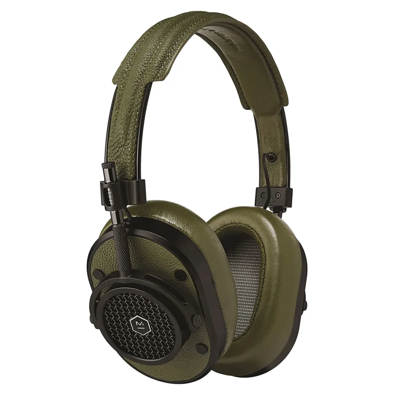 mh40 over ear headphones black olive