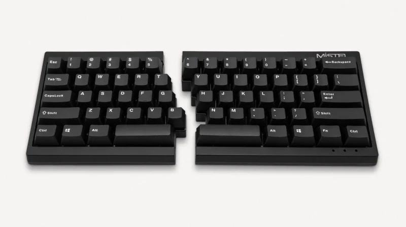 mistel md600 black rgb 60 pbt mechanical keyboard