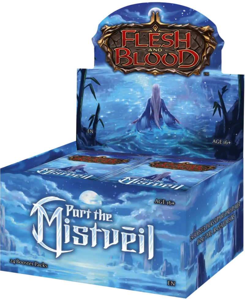 mistveil booster box flesh and blood trading card game