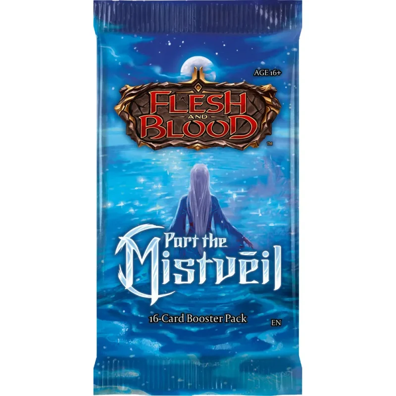 mistveil booster pack flesh and blood trading card game