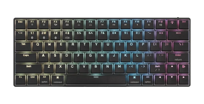 mk lowkey70 75 black bluetooth mechanical keyboard